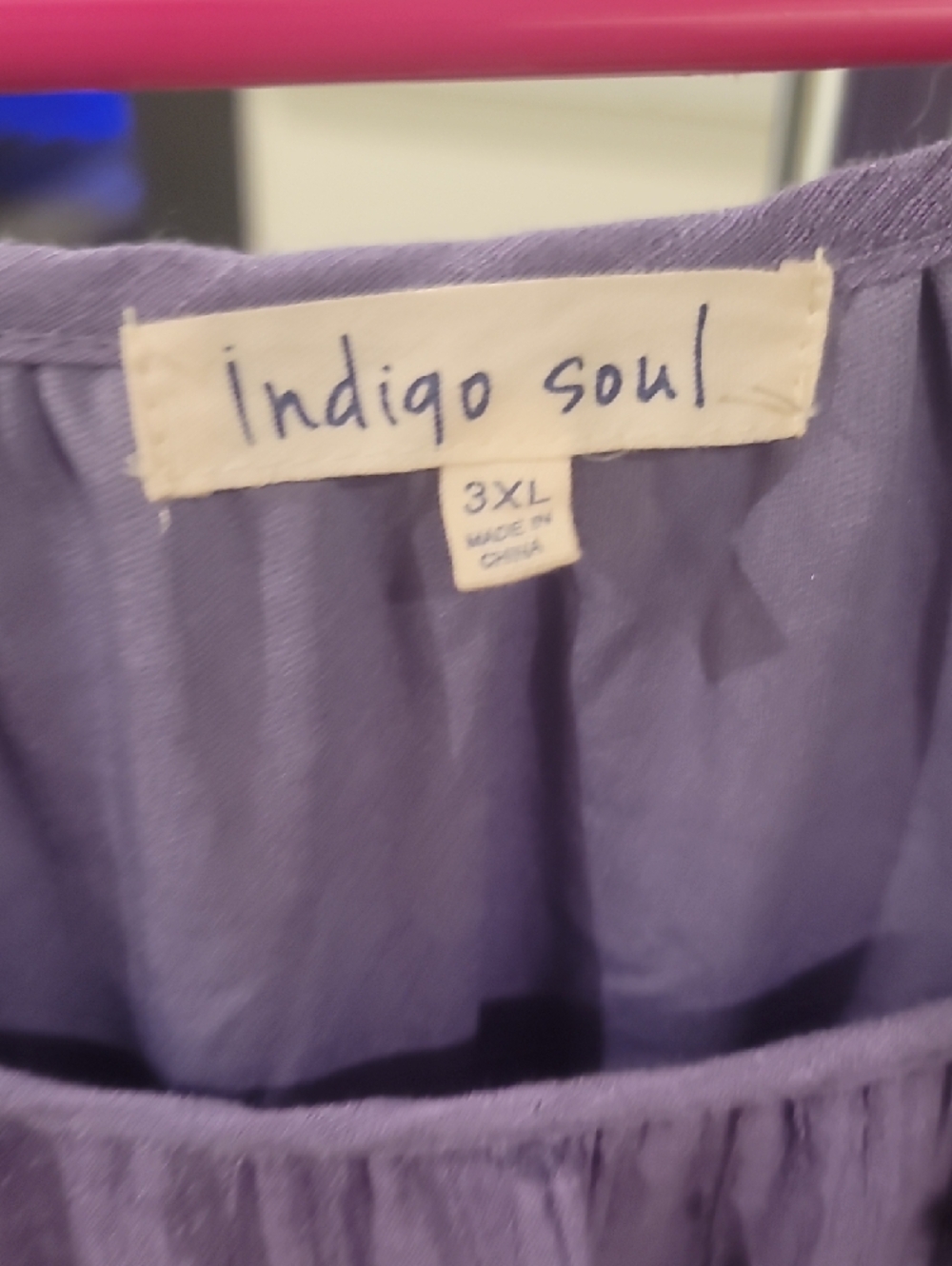 indigo soul Lavender Purple Boho Tunic Dress - Picture 2 of 3